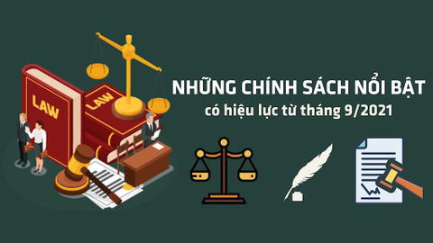 Chính sách lao động, giáo dục có hiệu lực từ tháng 9/2021